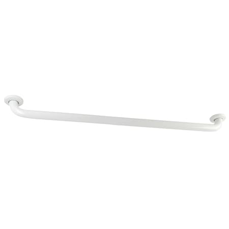 Kingston Brass GB1248CSW 48-Inch Stainless Steel Grab Bar, White GB1248CSW